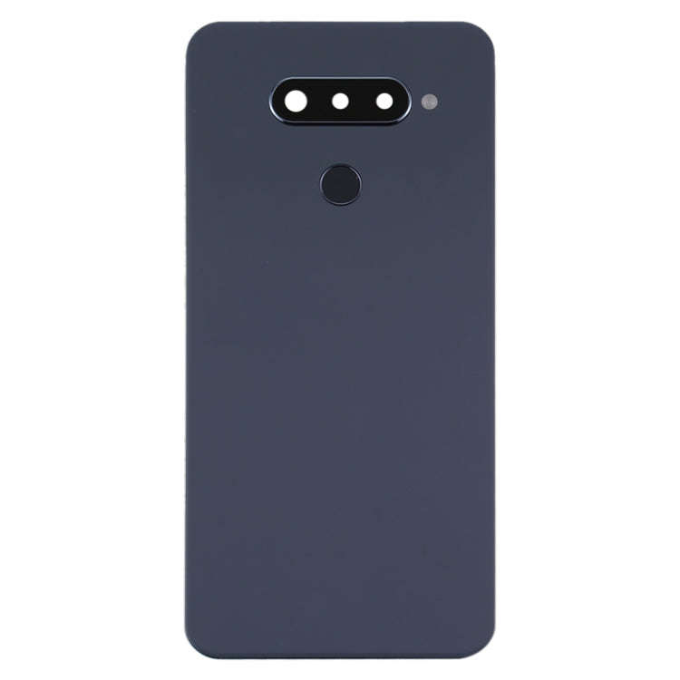 Original Battery Back Cover with Camera Lens Cover for LG Q70 / LM-Q730N(KR Version)(Black)