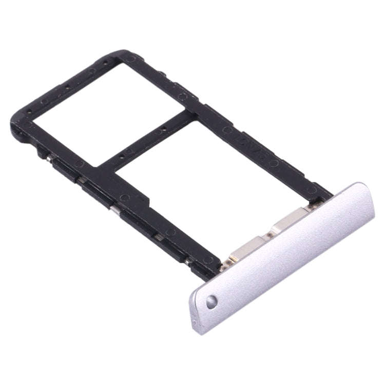 SIM Card Tray + Micro SD Card Tray for Huawei Honor Play Pad 2(9.6 inch)(Silver)