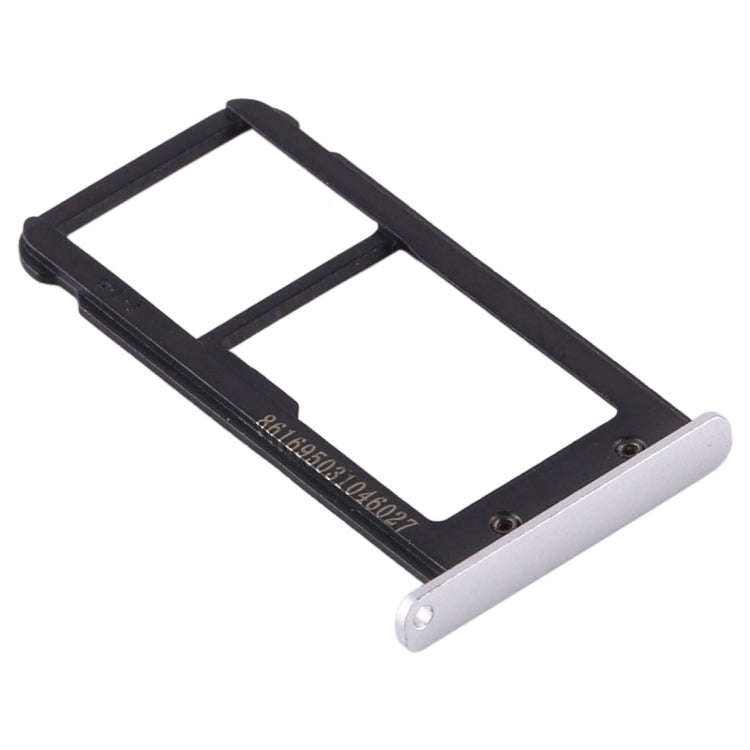SIM Card Tray + Micro SD Card Tray for Huawei MediaPad M3 8.4 (4G Version) (Silver)
