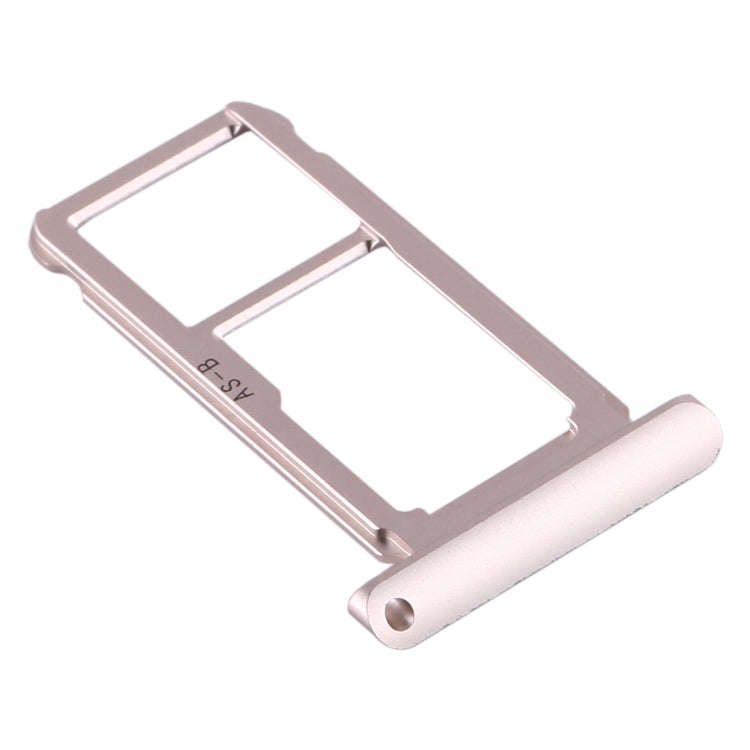 SIM Card Tray + Micro SD Card Tray for Huawei MediaPad M5 10 (4G Version)(Gold)
