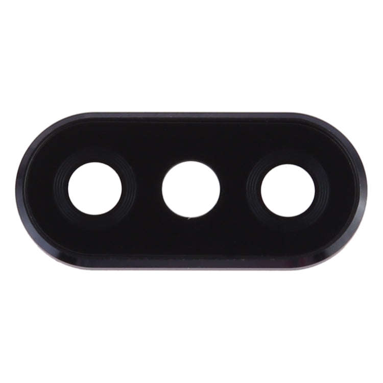 10 PCS Camera Lens Cover for Xiaomi Redmi Note 6 Pro(Black)