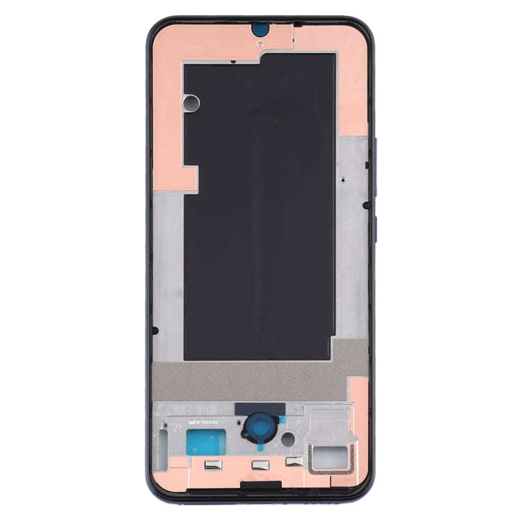 Original Middle Frame Bezel Plate for Xiaomi Mi 10 Lite 5G / Mi 10 Youth 5G M2002J9G(Black)