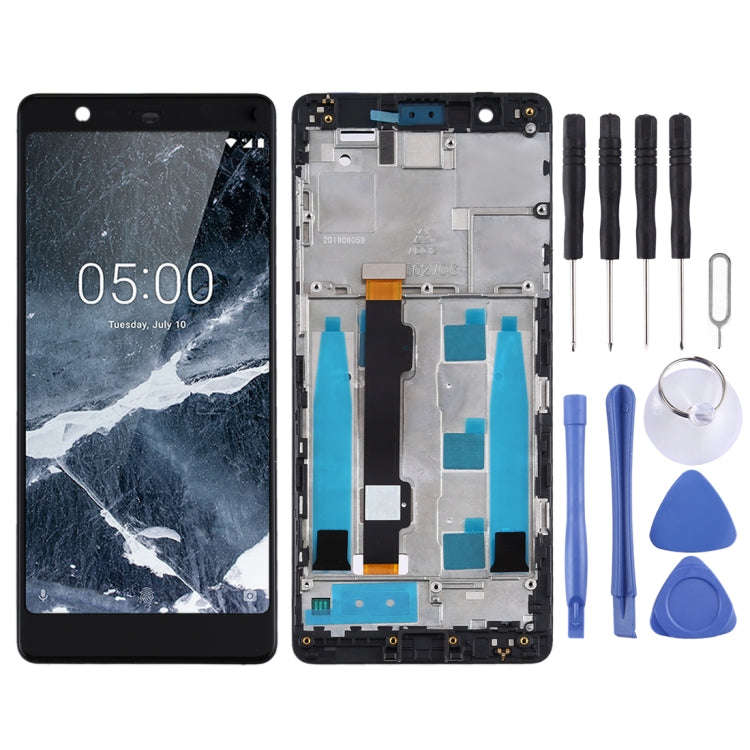 TFT LCD Screen for Nokia 5.1 TA-1061 TA-1075 TA-1076 TA-1088 TA-1081 Digitizer Full Assembly with...