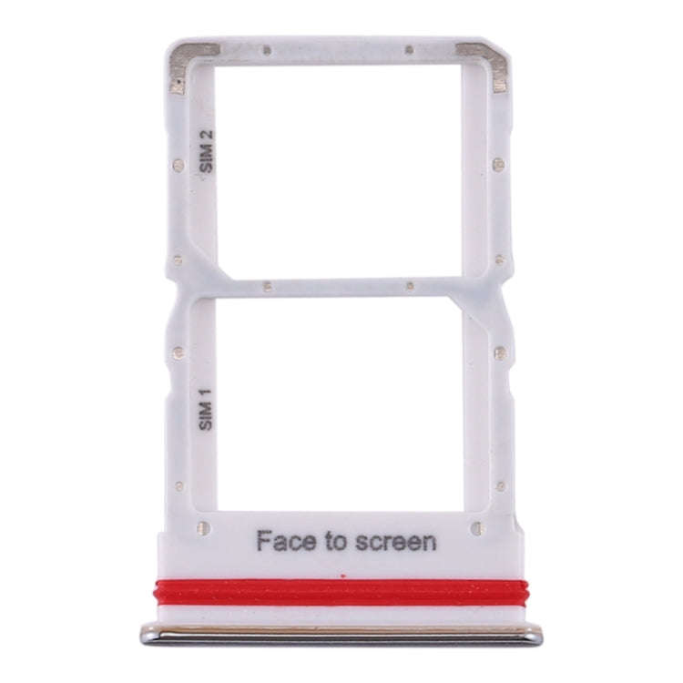 SIM Card Tray + SIM Card Tray for Xiaomi Mi 10 Lite 5G (Silver)