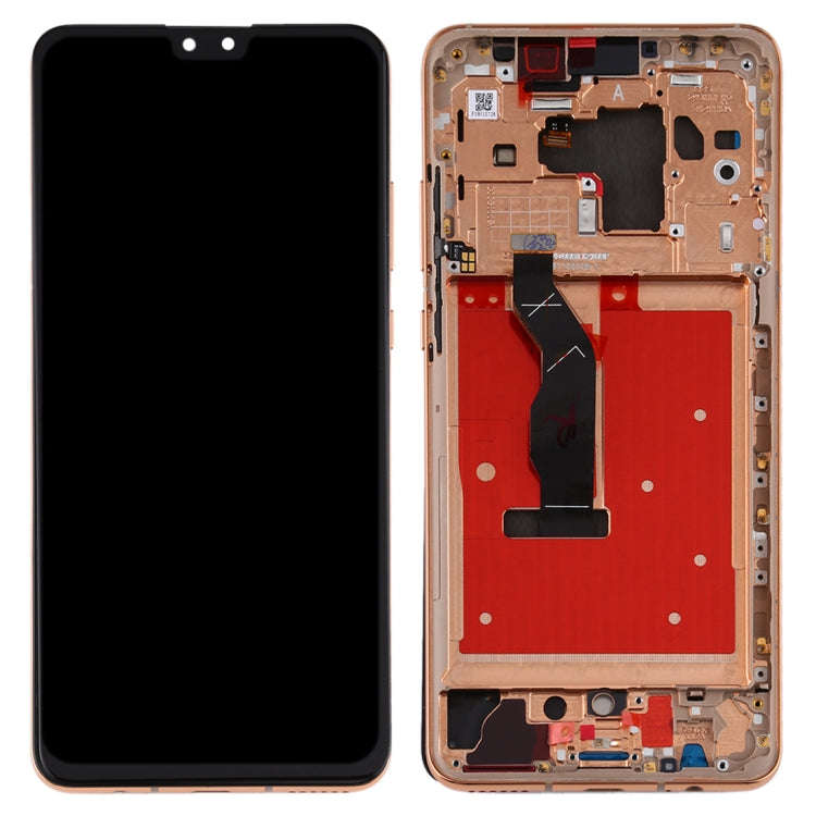 Original OLED LCD Screen for Huawei Mate 30 Digitizer Full Assembly with Frame(Orange)