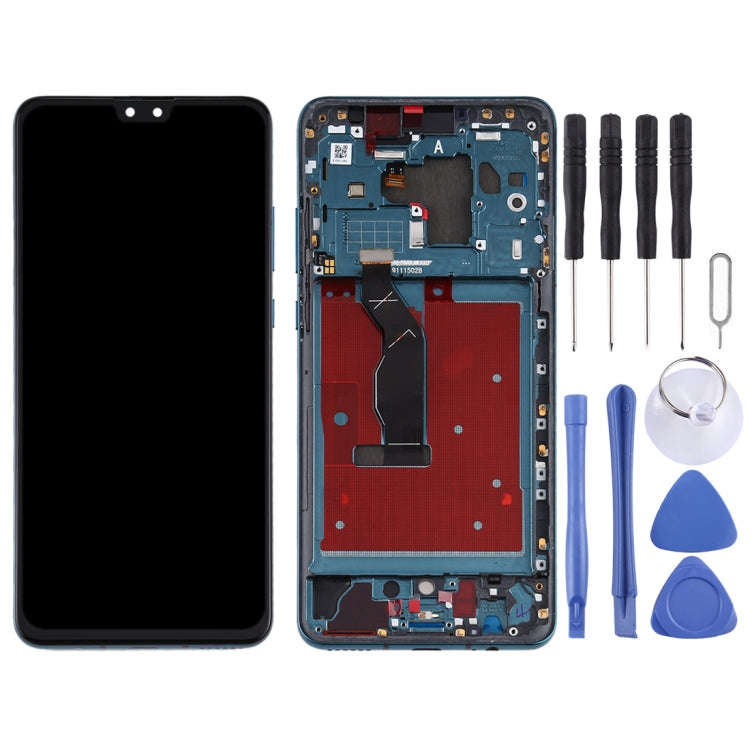 Original OLED LCD Screen for Huawei Mate 30 Digitizer Full Assembly with Frame(Green)