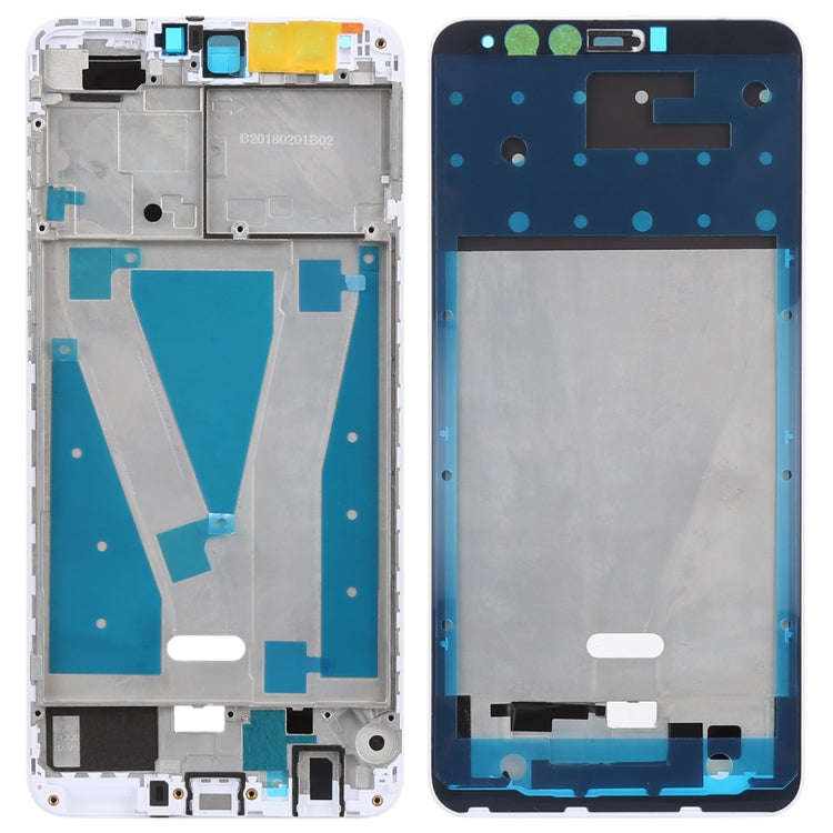 Front Housing LCD Frame Bezel for Huawei Enjoy 8 Plus(White)
