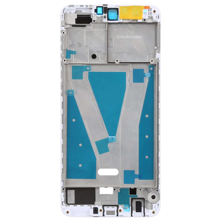 Front Housing LCD Frame Bezel for Huawei Enjoy 8 Plus(White)
