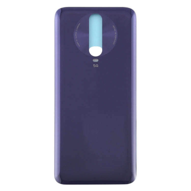 Glass Material Battery Back Cover for Xiaomi Redmi K30 5G(Purple)