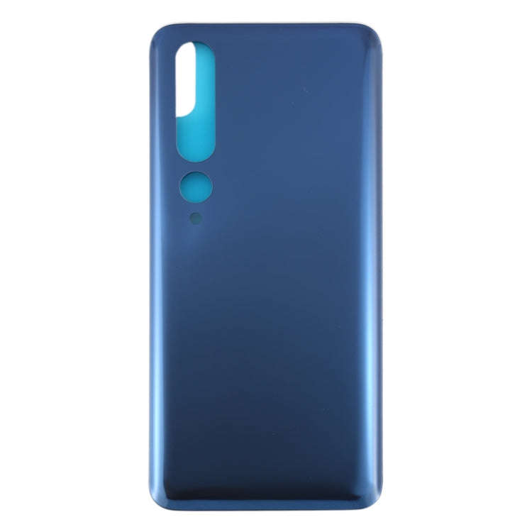 Glass Material Battery Back Cover for Xiaomi Mi 10 5G(Grey)