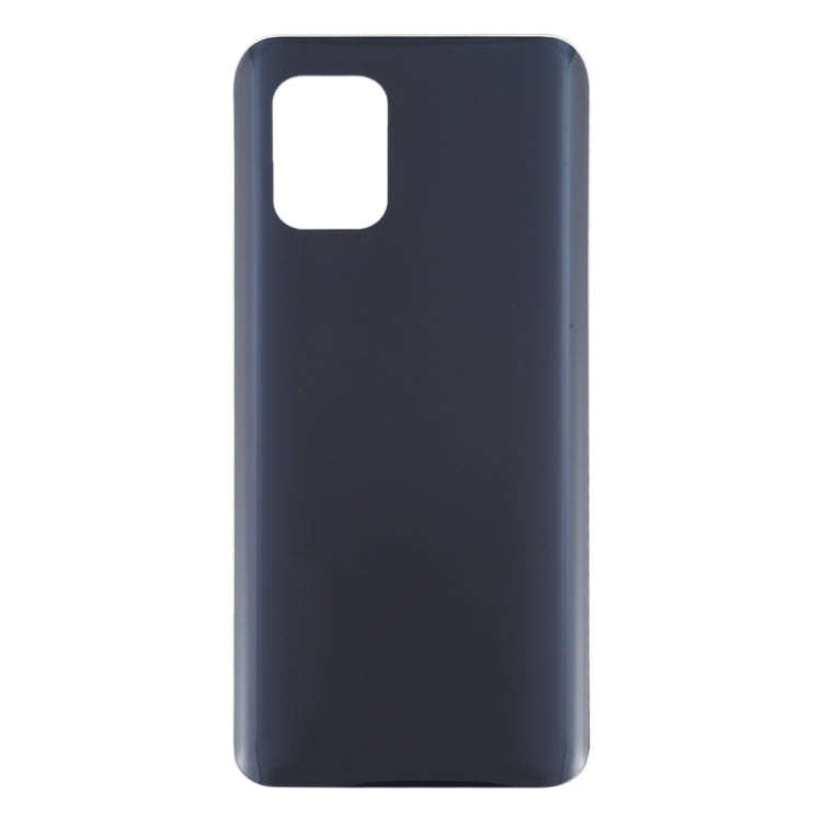 Glass Material Battery Back Cover for Xiaomi Mi 10 Lite 5G/Mi 10 Youth 5G(Black)