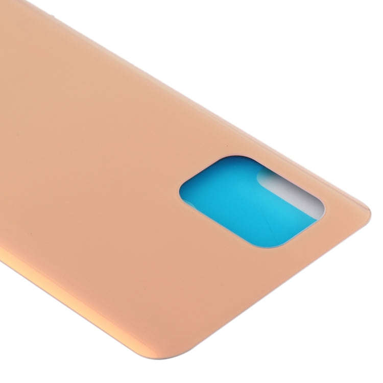 Glass Material Battery Back Cover for Xiaomi Mi 10 Lite 5G/Mi 10 Youth 5G(Gold)
