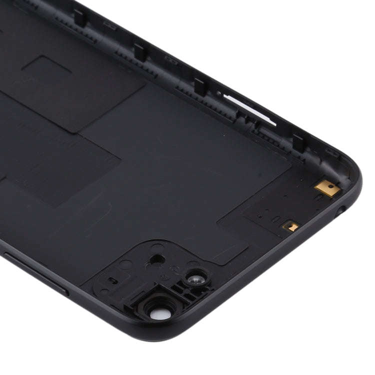Original Battery Back Cover with Camera Lens Cover for Huawei Y5p(Black)