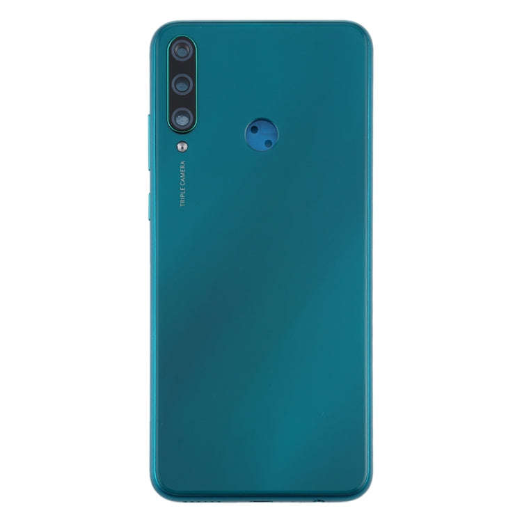 Original Battery Back Cover with Camera Lens Cover for Huawei Y6p(Green)