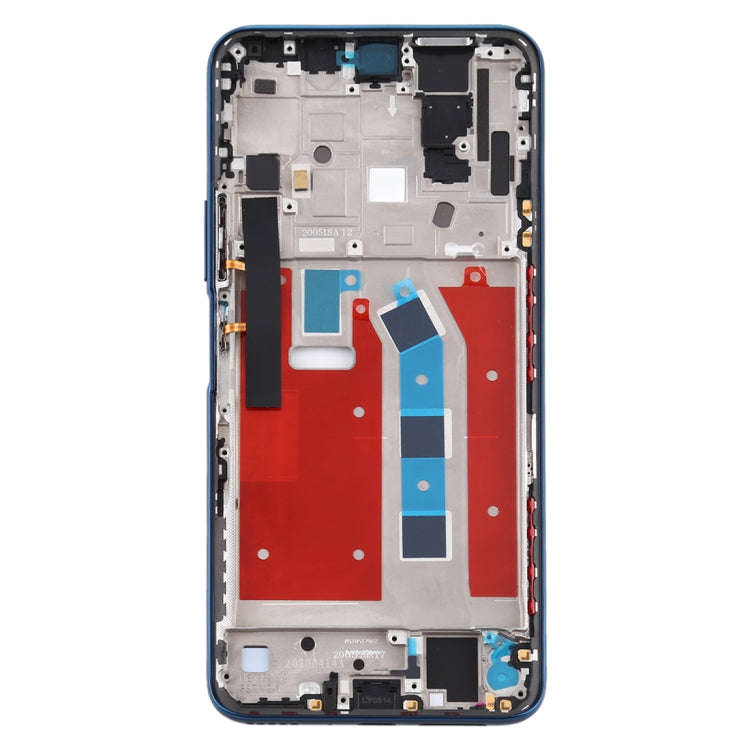 Original Middle Frame Bezel Plate for Huawei Honor X10 5G(Blue)