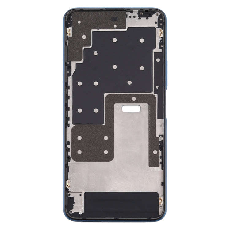 Original Middle Frame Bezel Plate for Huawei Honor X10 5G(Blue)