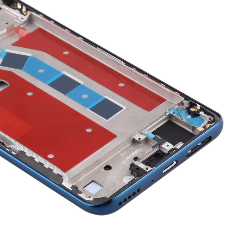 Original Middle Frame Bezel Plate for Huawei Honor X10 5G(Blue)