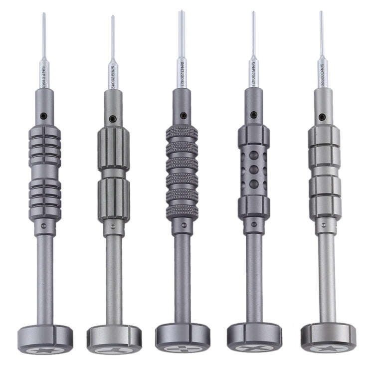 QIANLI 5 in 1 Repair Tool Precision Multi-purpose 3D Grenade Magnetic Screwdriver Set