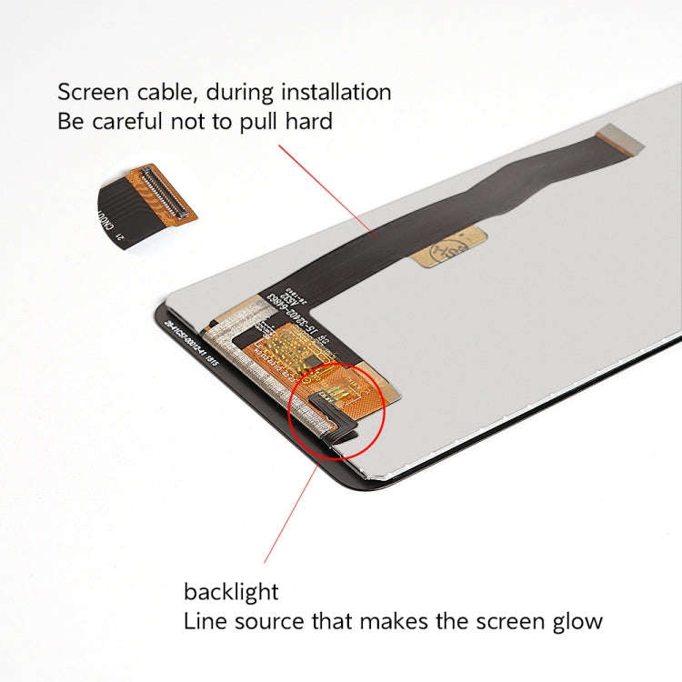 OEM LCD Screen for ZTE Nubia Z18 Mini / NX611J / NX611H with Digitizer Full Assembly (Black)