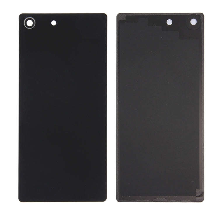 Back Battery Cover for Sony Xperia M5 (Black)