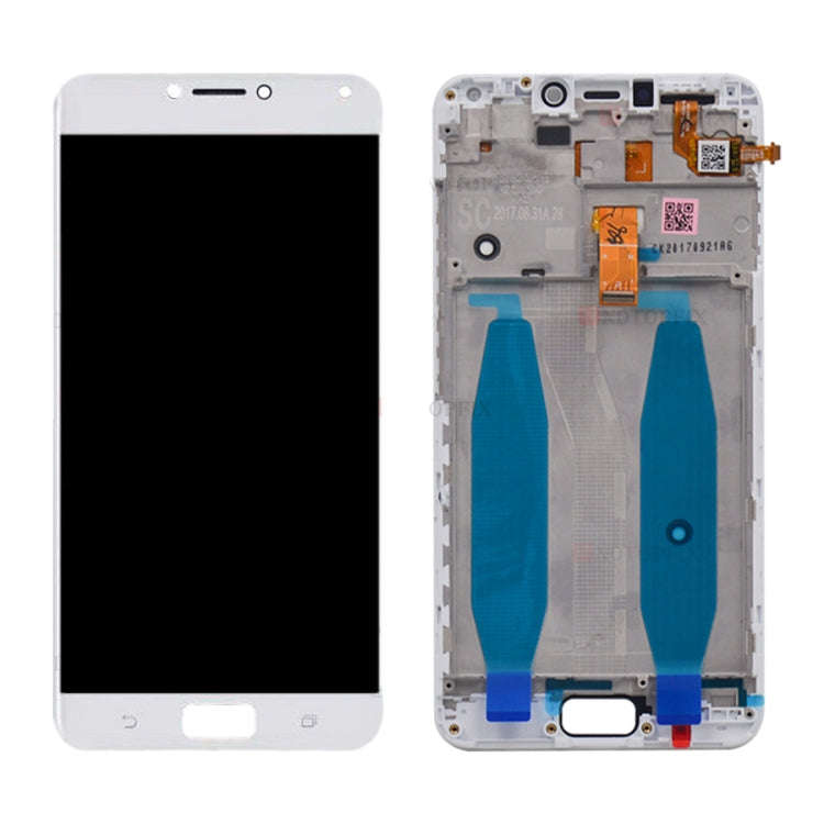 OEM LCD Screen for Asus Zenfone 4 Max ZC554KL X00ID  Digitizer Full Assembly with FrameWhite)