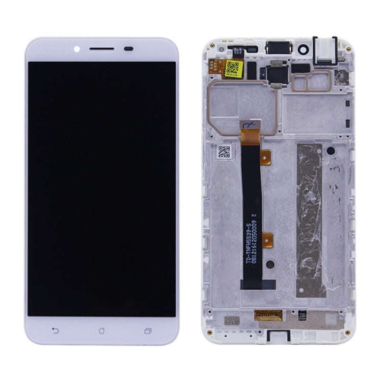 OEM LCD Screen for Asus Zenfone 3 Max ZC553KL / X00D  Digitizer Full Assembly with FrameWhite)