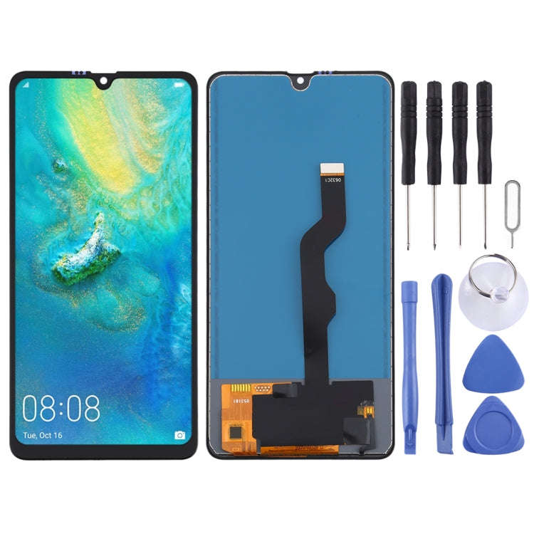 TFT LCD Screen for Huawei Mate 20 X with Digitizer Full Assembly,Not Supporting Fingerprint Ident...