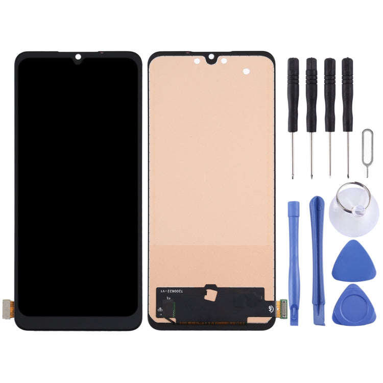 TFT LCD Screen for OPPO Reno3 / A91 / F15 / F17 with Digitizer Full Assembly, Not Supporting Fing...