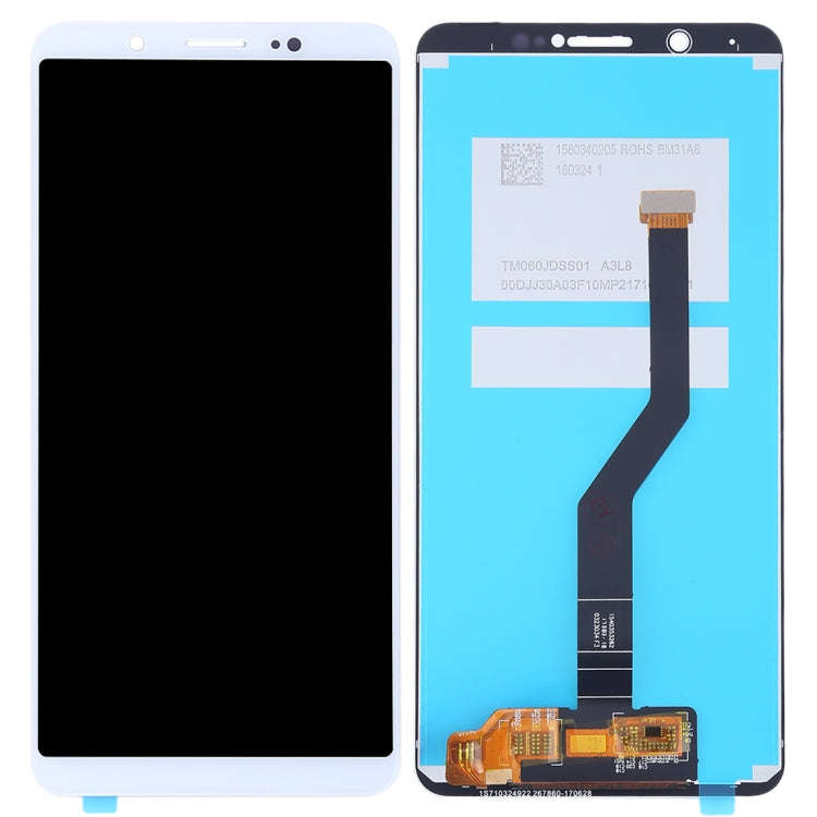 TFT LCD Screen for Vivo Y79 / V7 Plus with Digitizer Full Assembly(White)