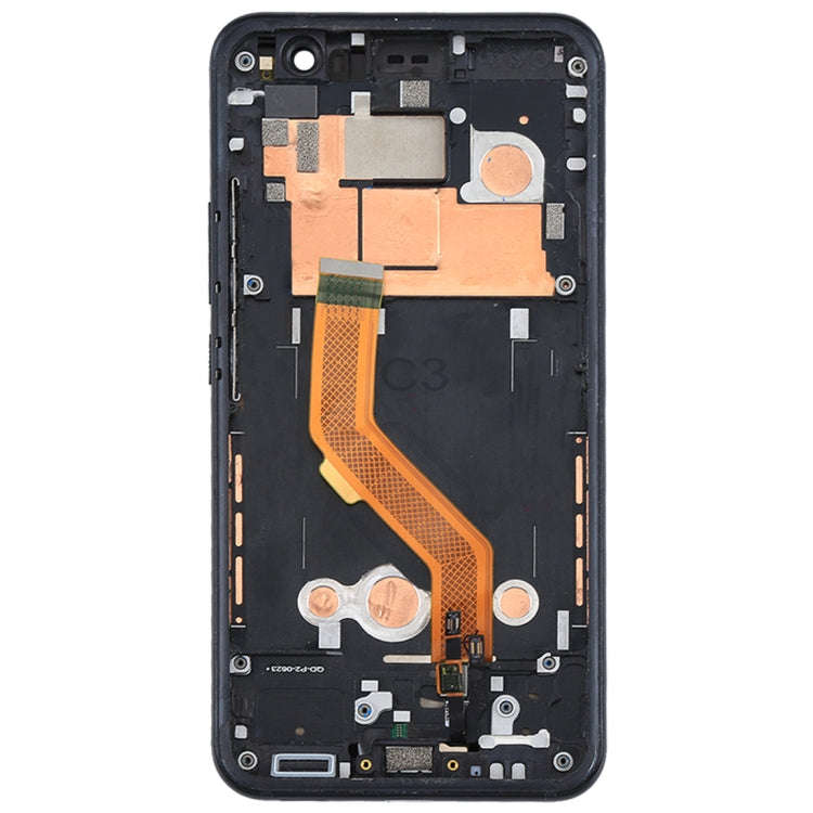 Original LCD Screen for HTC U11 Digitizer Full Assembly with Frame (Black)