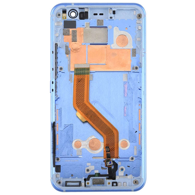 Original LCD Screen for HTC U11 Digitizer Full Assembly with Frame (Blue)