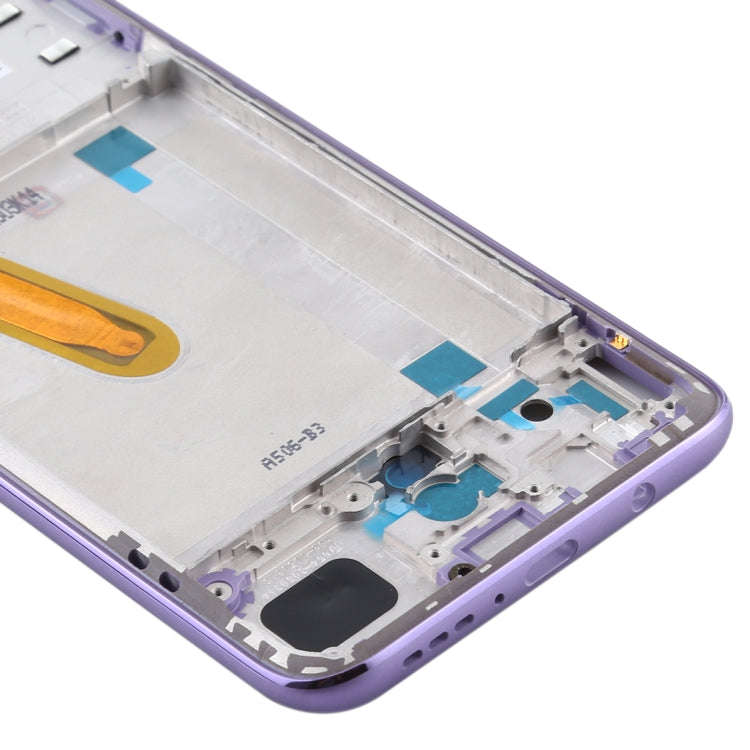Original Middle Frame Bezel Plate for Xiaomi Redmi 10X 5G / Redmi 10X Pro 5G(Purple)