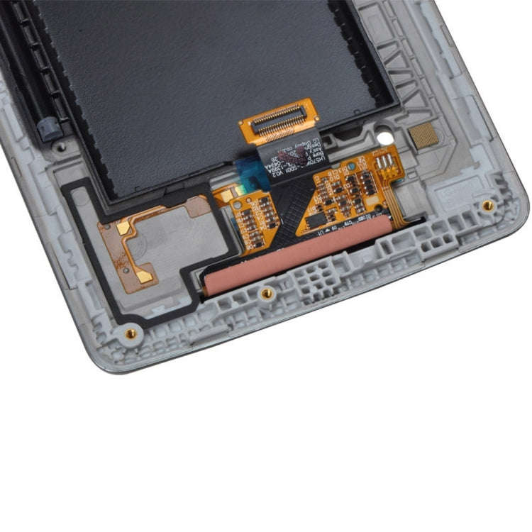 LCD + Touch Panel with Frame for LG G Stylo / LS770(Black)