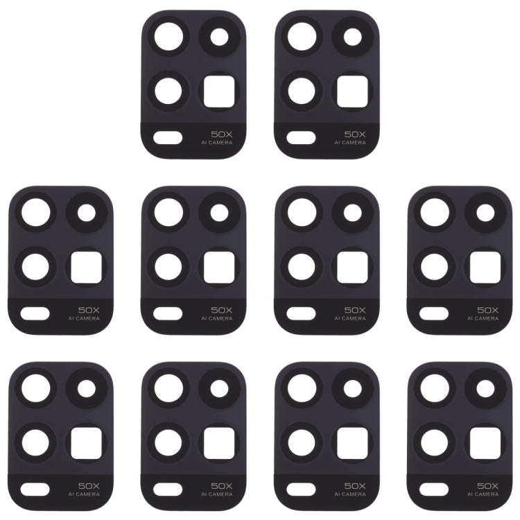 10 PCS Back Camera Lens for Xiaomi Mi 10 Youth 5G