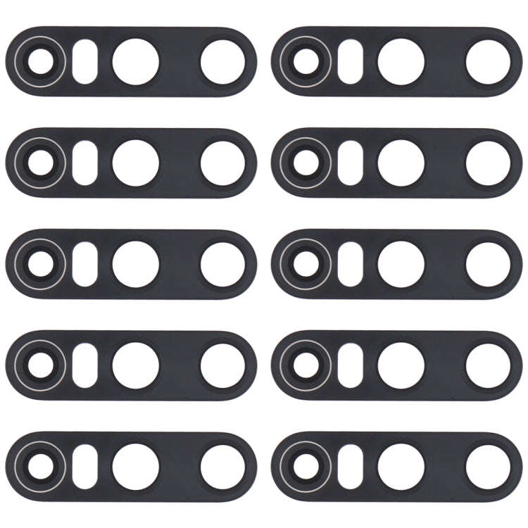 For Vivo X27 10pcs Back Camera Lens (Black)