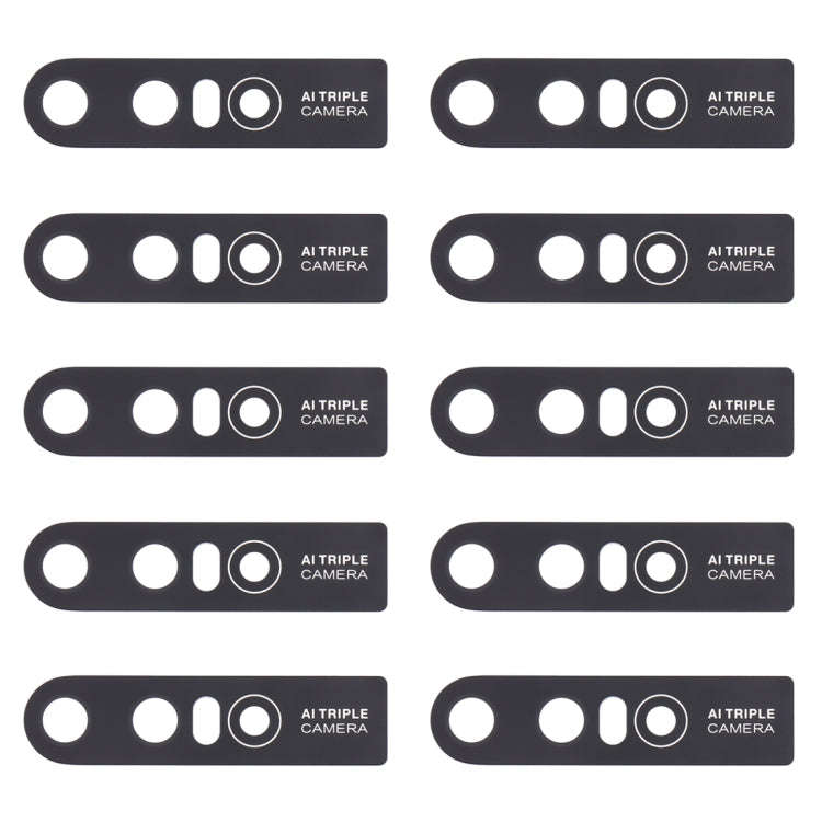 For Vivo S1 / V15 10pcs Back Camera Lens (Black)