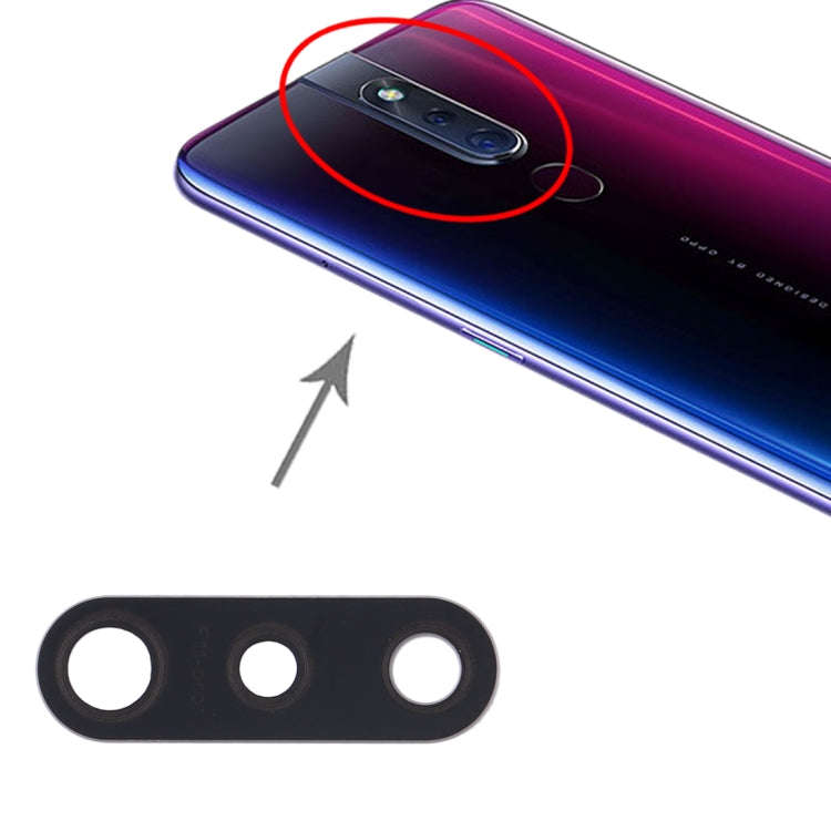 For OPPO F11 Pro 10pcs Back Camera Lens