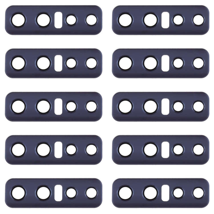 For Vivo V17 Pro 10pcs Back Camera Lens (Black)