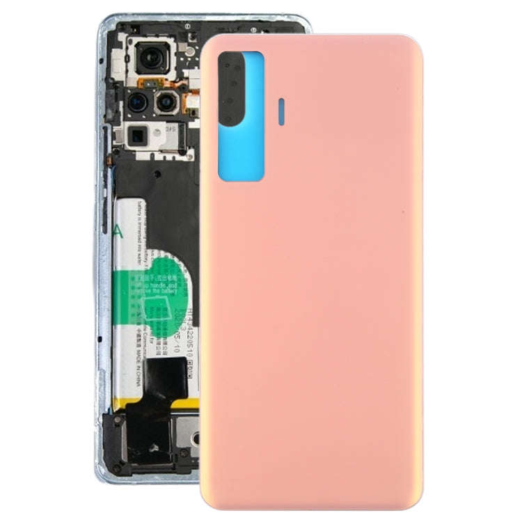 For Vivo X50 Battery Back Cover (Pink)