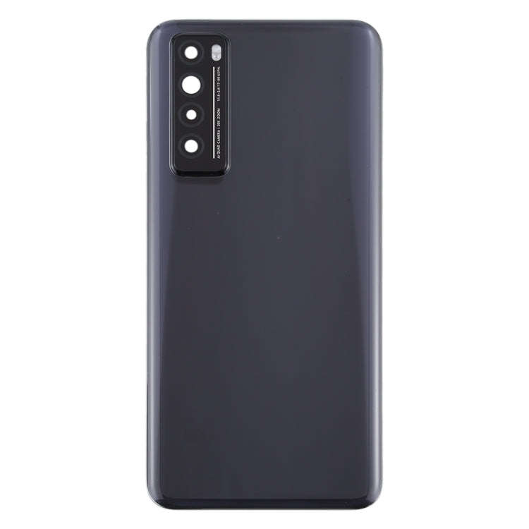 Original Battery Back Cover With Camera Lens Cover for Huawei Nova 7 5G(Black)