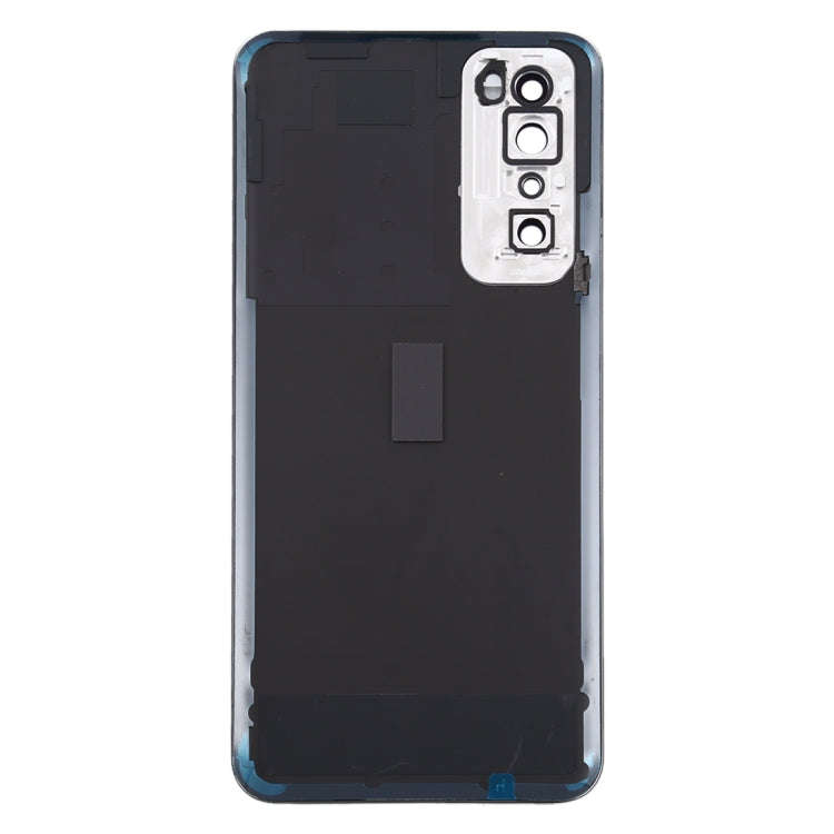 Original Battery Back Cover With Camera Lens Cover for Huawei Nova 7 5G(Black)