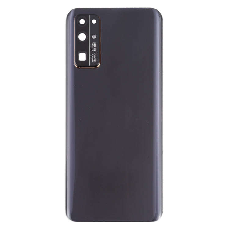 Original Battery Back Cover With Camera Lens Cover for Huawei Honor 30(Black)