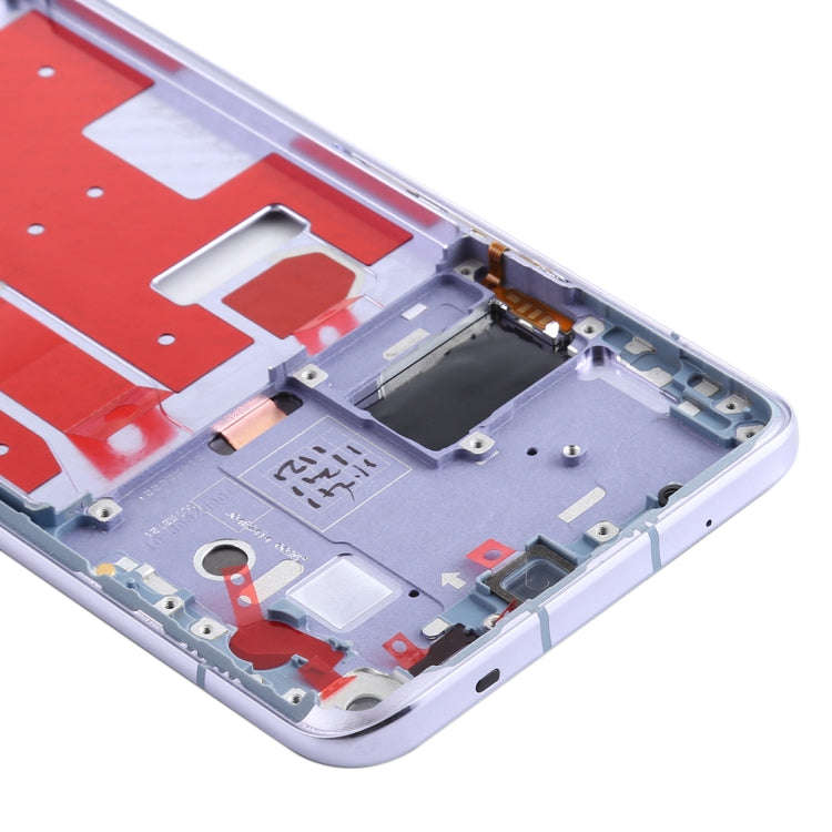 Middle Frame Bezel Plate for Huawei Honor 30(Silver)