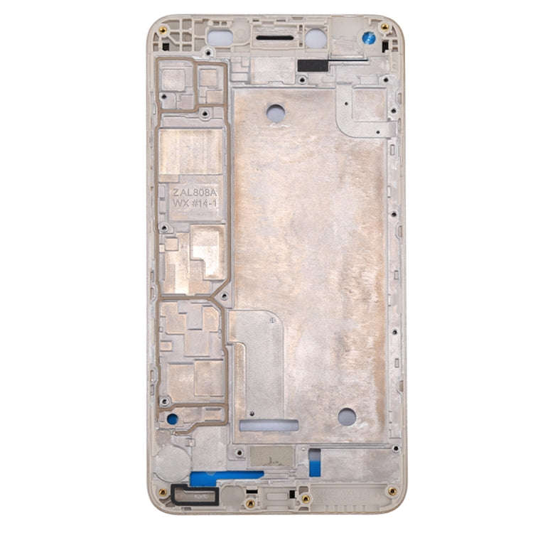 For Huawei Honor 5 / Y5 II Front Housing LCD Frame Bezel Plate(Gold)