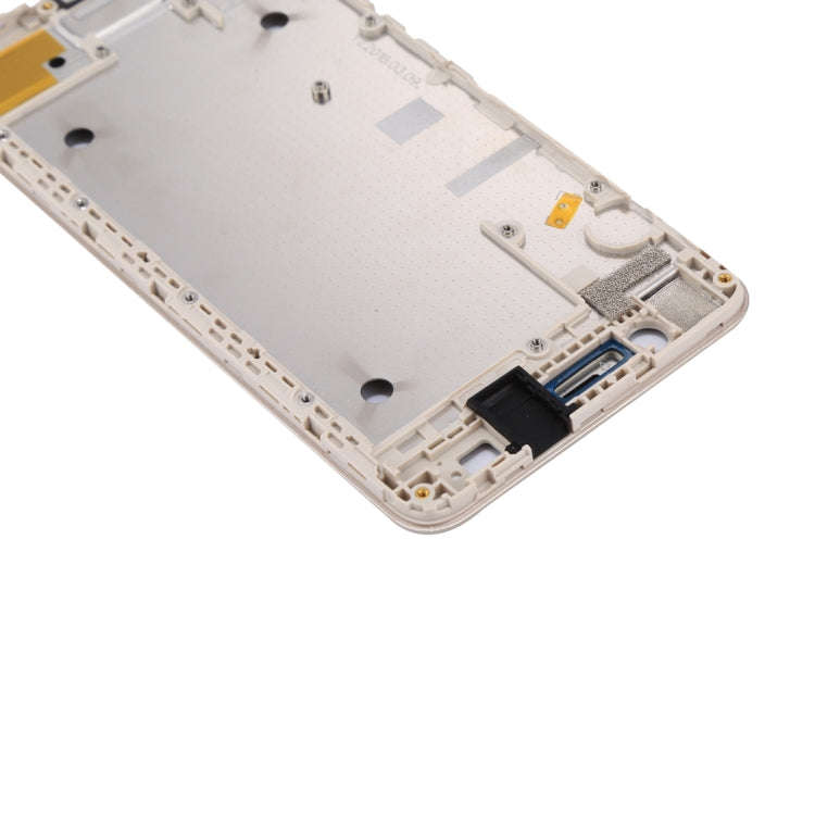 For Huawei Y6 / Honor 4A Front Housing LCD Frame Bezel Plate(Gold)