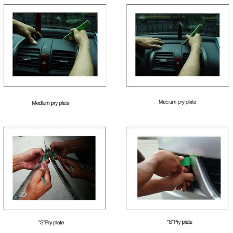 BEST-129 Double Bend Head Plastic Pry Tool
