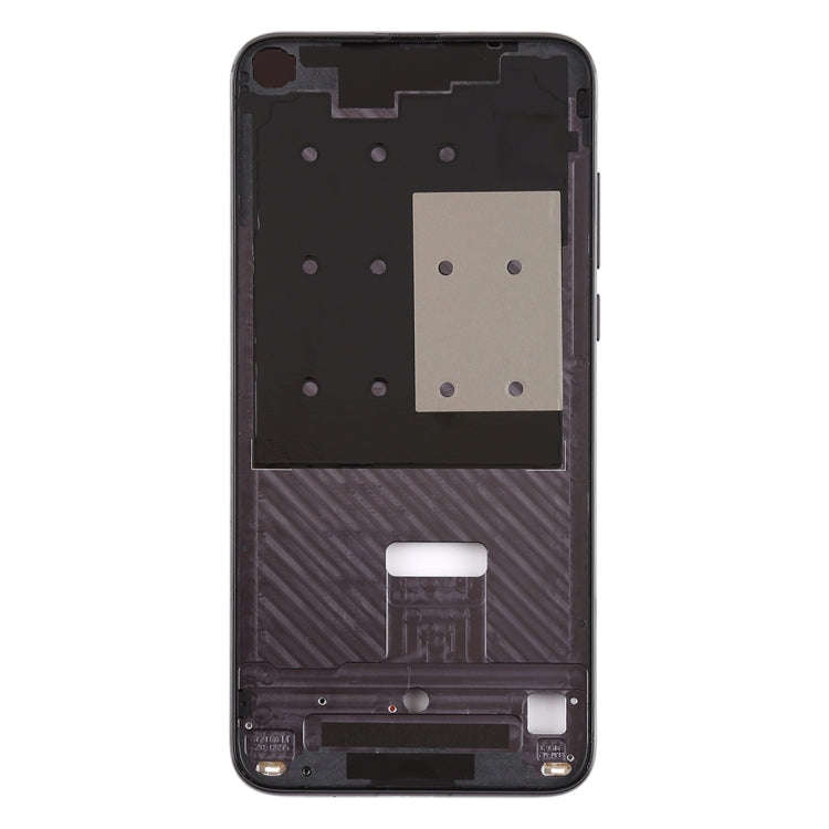 Front Housing LCD Frame Bezel Plate with Side Keys for Huawei Nova 4(Grey)