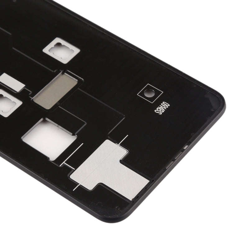 For Xiaomi Mi Mix 3 Middle Frame Bezel Plate with Side Keys(Black)
