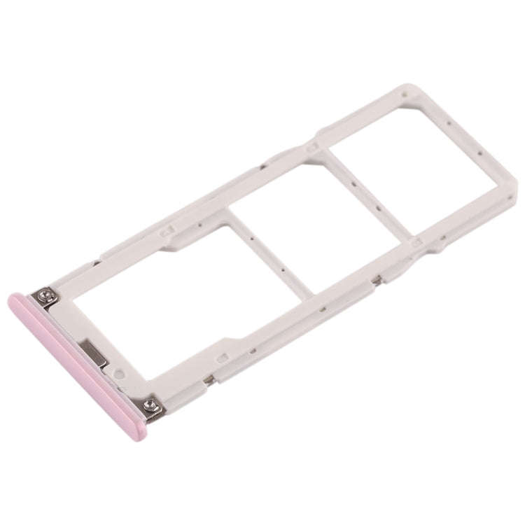 SIM Card Tray + SIM Card Tray + Micro SD Card Tray for Xiaomi Mi Play(Pink)