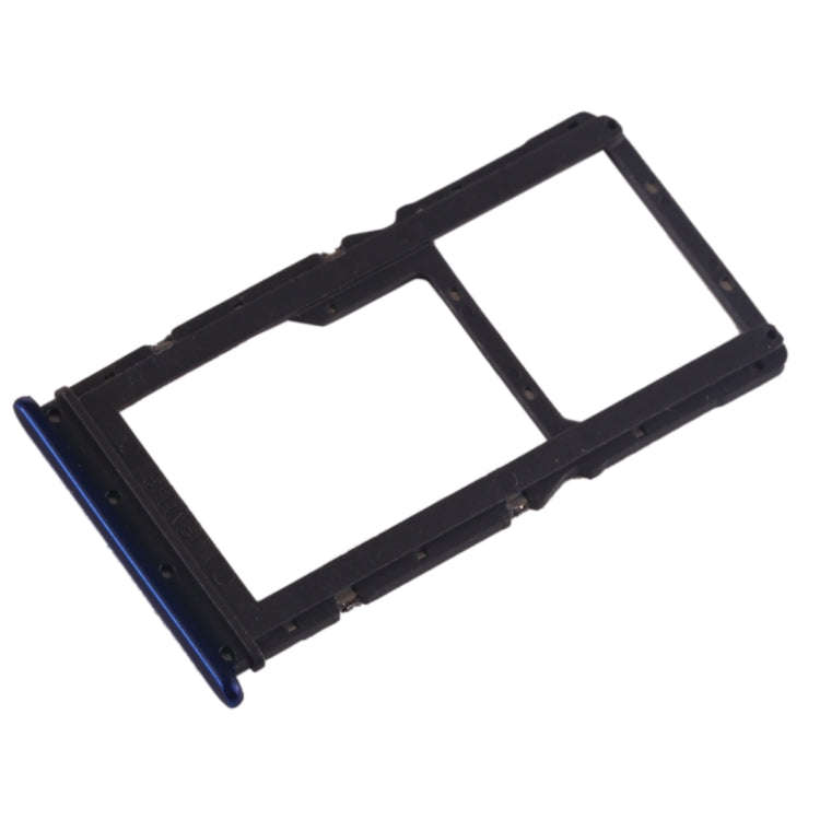 SIM Card Tray + SIM Card Tray / Micro SD Card Tray for Xiaomi Redmi Note 7 / Redmi Note 7 Pro(Blue)